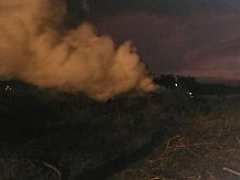 Pożar w miejscowości Tyszki-Nadbory