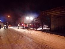 Pożar budynku gospodarczego w miejscowości Podosie