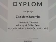 Zdzisław Zaremba - Sołtysem Roku w Powiecie Łomżyńskim
