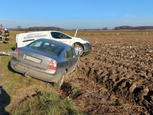 Wypadek w okolicy miejscowości Szabły Młode