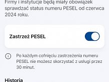 Poznaj usługę Zastrzeż PESEL