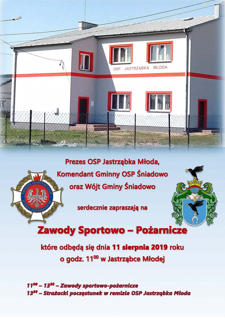 Zawody Sportowo-Pożarnicze w Jastrząbce Młodej
