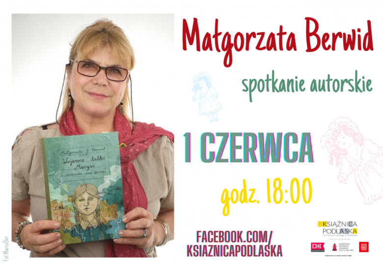 Spotkanie autorskie dla dzieci z Małgorzatą Berwid