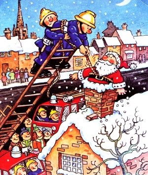 Życzenia na Boże Narodzenie od Ochotniczej Straży Pożarnej w Śniadowie