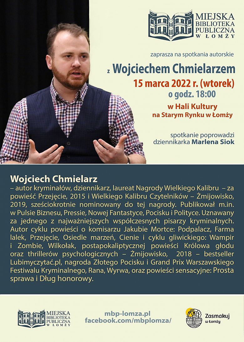 Wojciech Chmielarz w Łomży