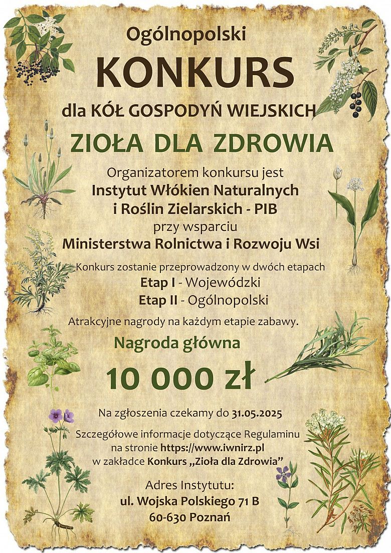 Konkurs dla Kół Gospodyń Wiejskich